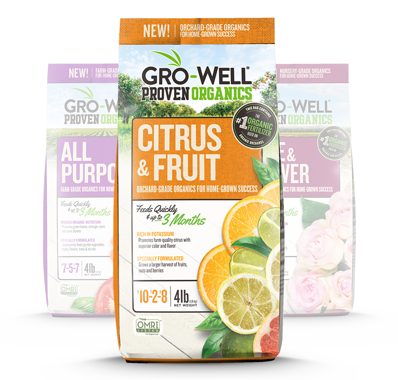 gro-well organic citrus & fruit fertilizer