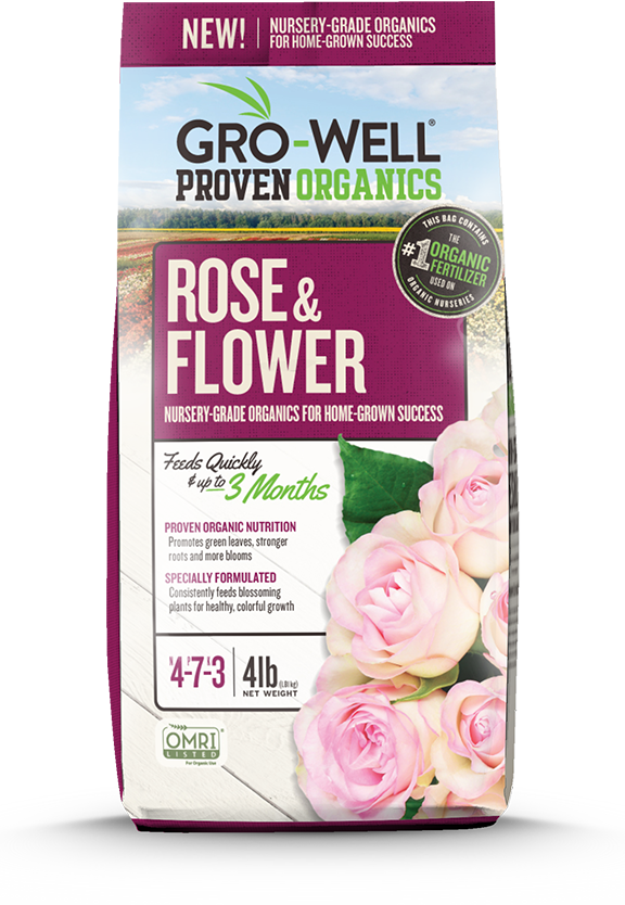 gro-well organic rose & flower fertilizer