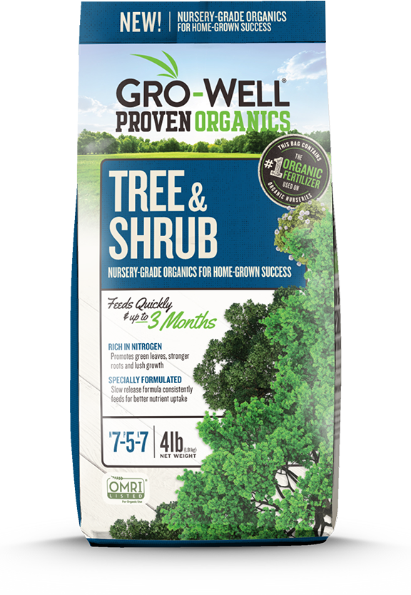 gro-well organic tree & shrub fertilizer